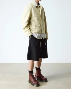 Jadon Ambassador Soft Leather Platorm Boots in Cashew
