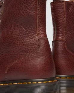 Jadon Ambassador Soft Leather Platorm Boots in Cashew