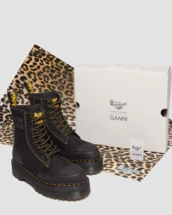 Jadon Boot Ganni Extra Tough Platforms&nbsp; in Black