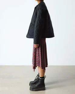 Jadon Boot Leather Faux Fur Lined Platforms in Black
