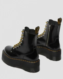 Jadon Max Boot Women's Platforms in Black Buttero