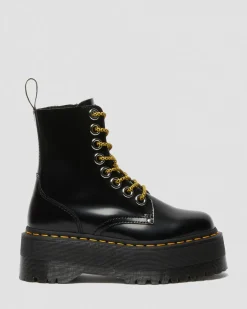 Jadon Max Boot Women's Platforms in Black Buttero