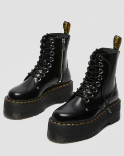 Jadon Max Boot Women's Platforms in Black Buttero