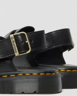 Jorge Made in England Leather Slingback Mules in Black