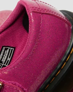 JUNIOR 8065 GLITTER PATENT LEATHER MARY JANE SHOES in Fuchsia