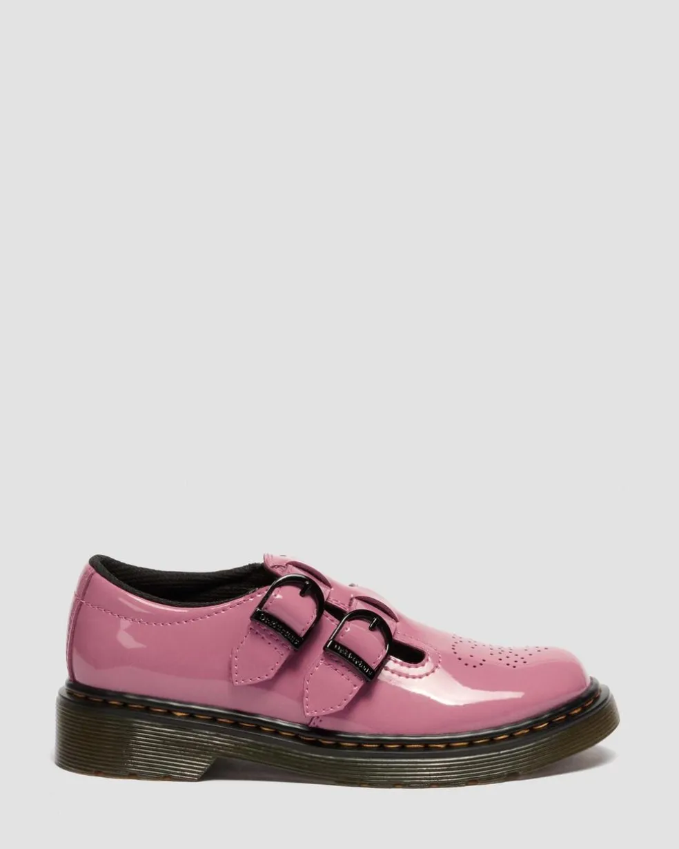 Junior 8065 Mary Jane Patent Lamper Shoes in Dms Pink