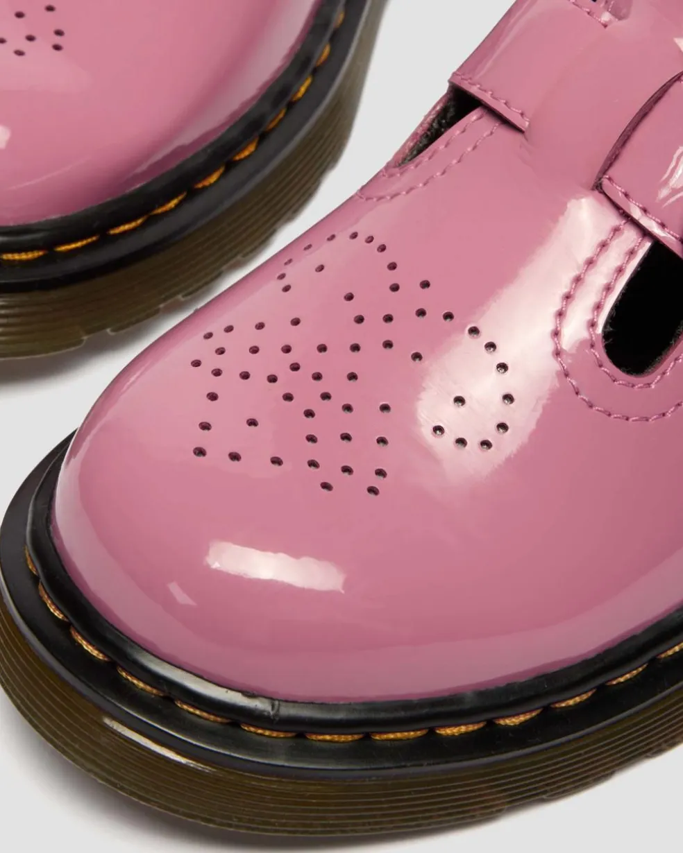 Junior 8065 Mary Jane Patent Lamper Shoes in Dms Pink