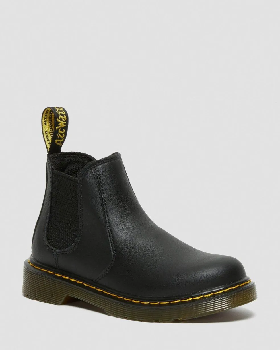 Junior 2976 Softy T Leather Chelsea Boots in Black