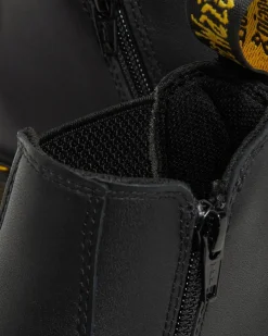 Junior 2976 Softy T Leather Chelsea Boots in Black
