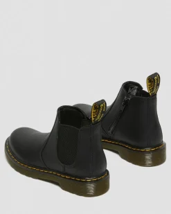 Junior 2976 Softy T Leather Chelsea Boots in Black