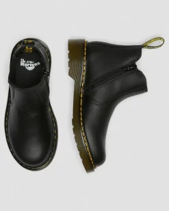 Junior 2976 Softy T Leather Chelsea Boots in Black