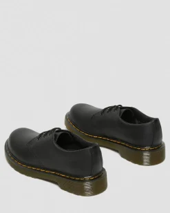 Junior 1461 Softy T Leather Shoes in Black