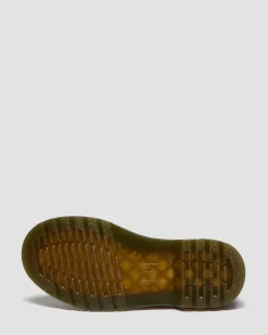 Junior 1460 Tumbled Nubuck Boots in Dark Brown