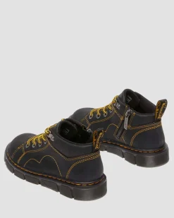 Junior Raffe Church Wyoming leather boots in Black