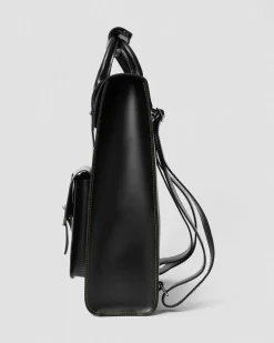 Kiev Leather Backpack in Black