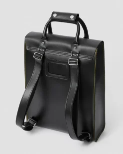 Kiev Leather Backpack in Black