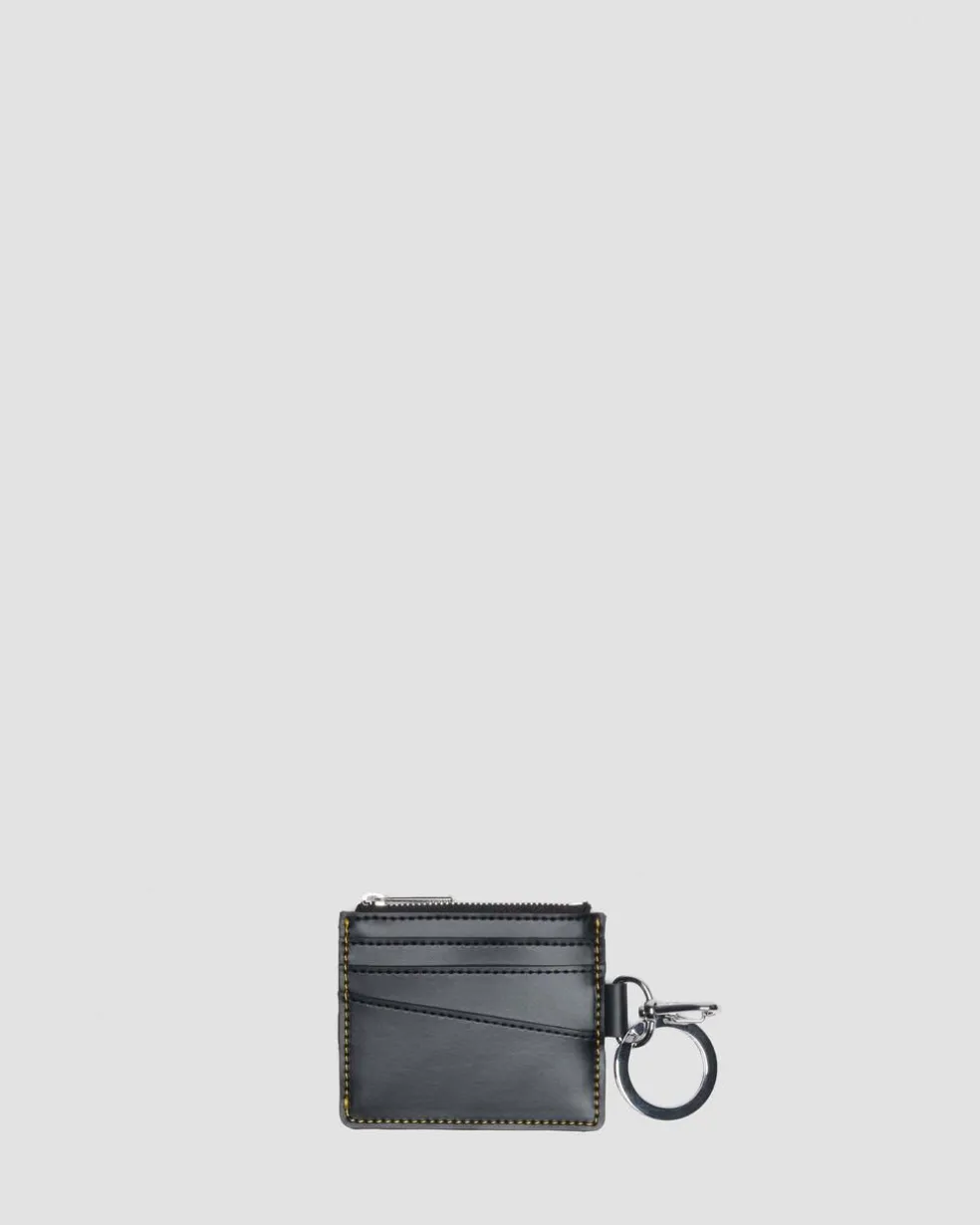 Kiev Leather Cardholder in Black