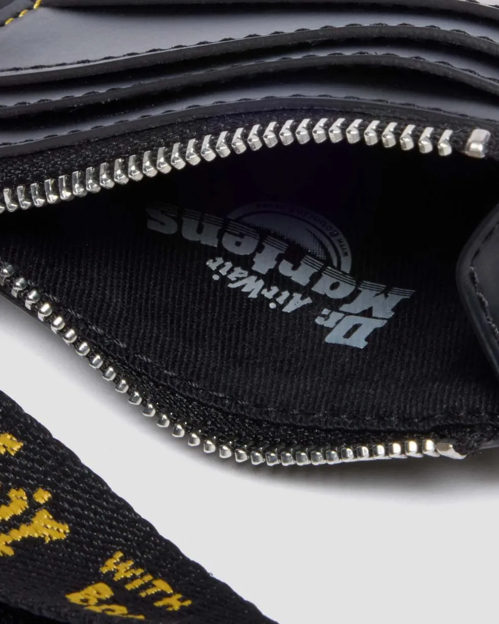 Kiev Leather Cardholder in Black