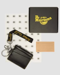 Kiev Leather Cardholder in Black