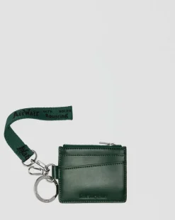 Kiev Leather Cardholder in Dms Green