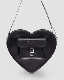 Large Heart Backpack in Black