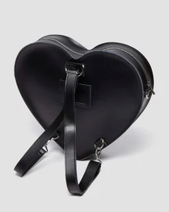 Large Heart Backpack in Black