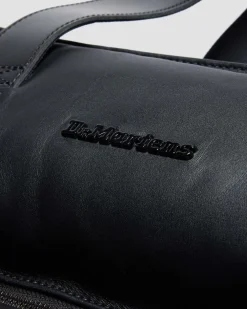 Leather Tote Bag in Black