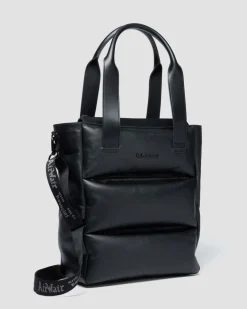 Leather Tote Bag in Black