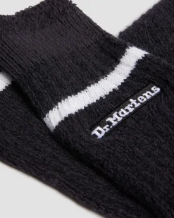 Long Marl Sock in Black