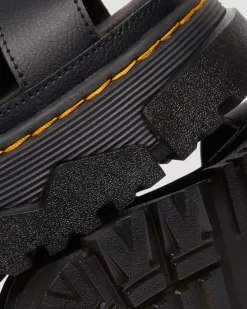 Mattison 2 Strap sandals in Black