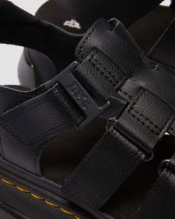 Mattison 3 Strap sandals in Black