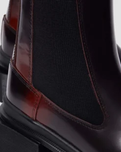 Maybole Square Toe Chelsea Boots in Black