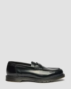 Mayfare Smooth Leather Loafers in Black