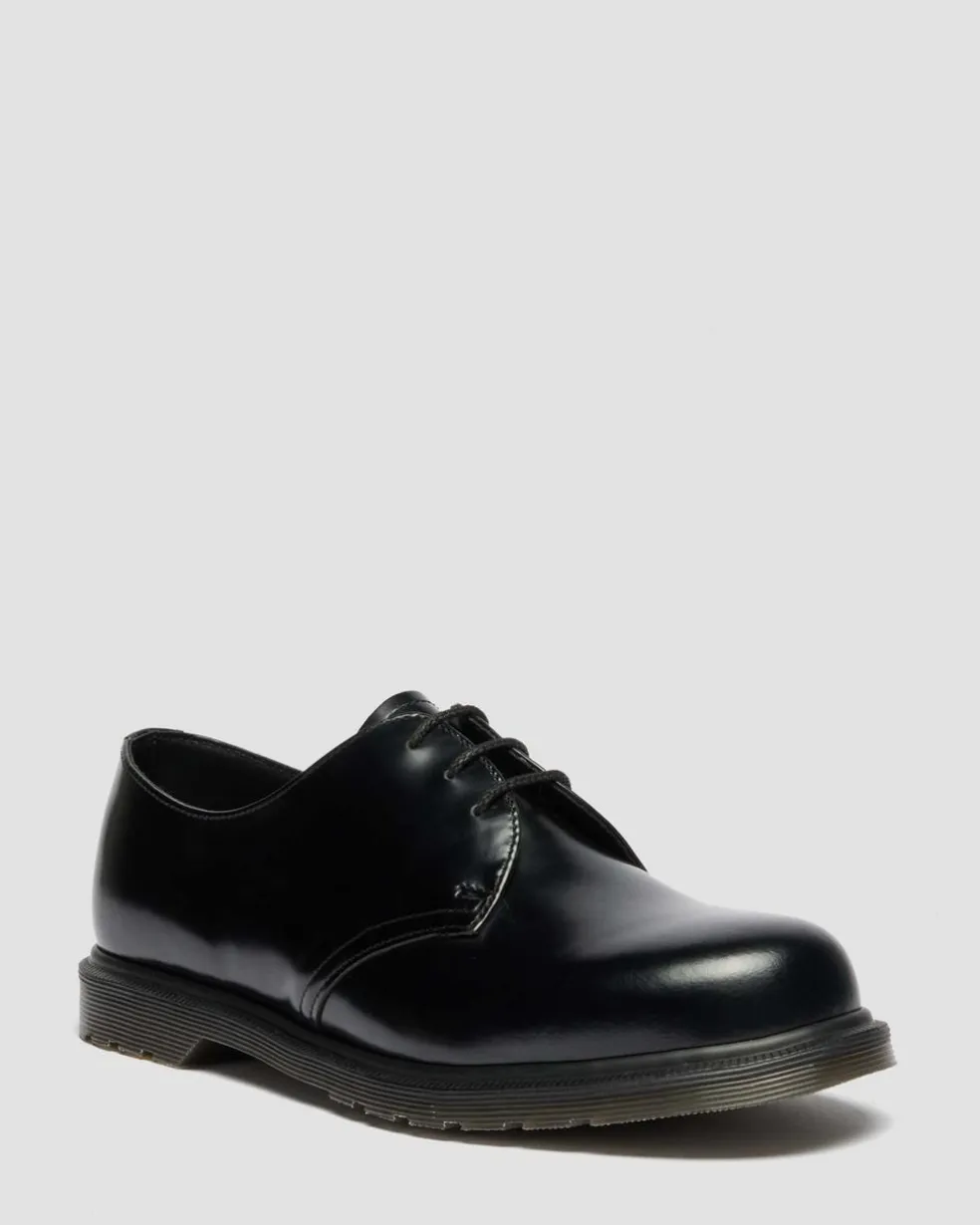 Mayfare Smooth Leather Shoes in Black