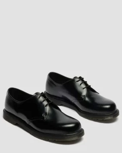 Mayfare Smooth Leather Shoes in Black
