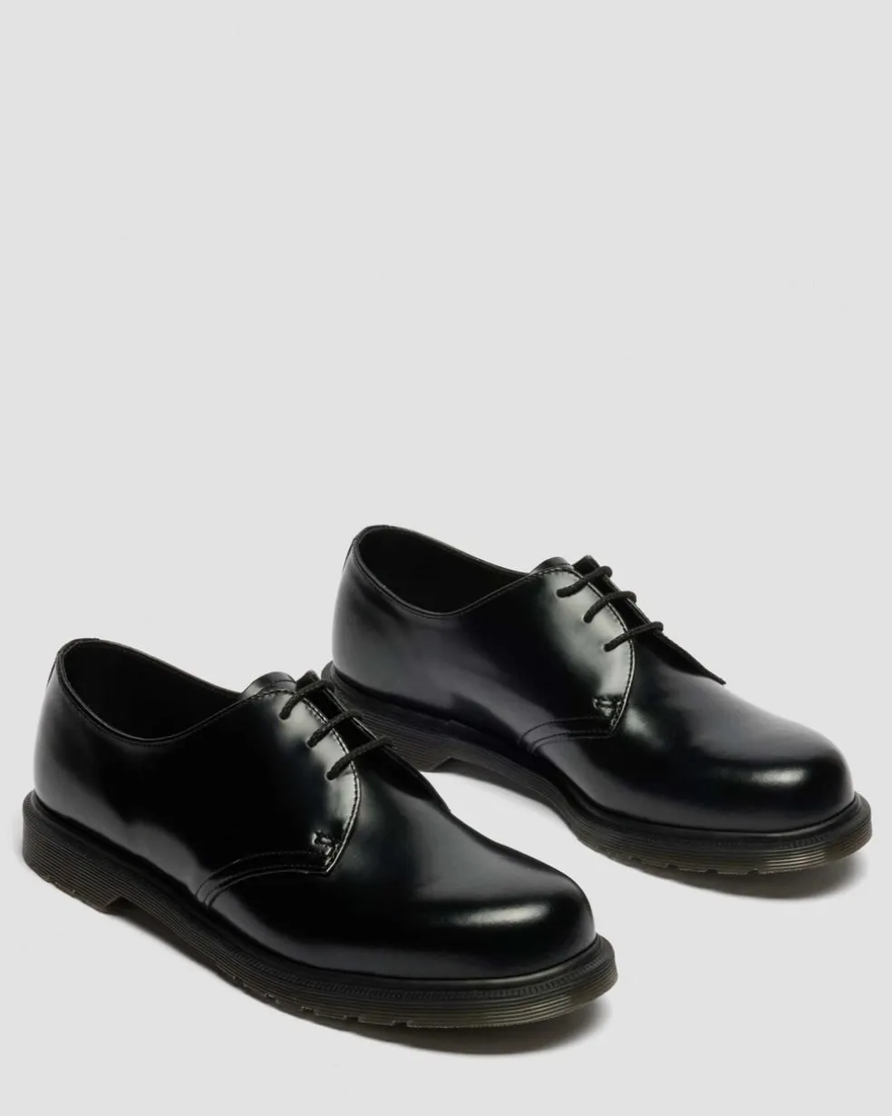 Mayfare Smooth Leather Shoes in Black