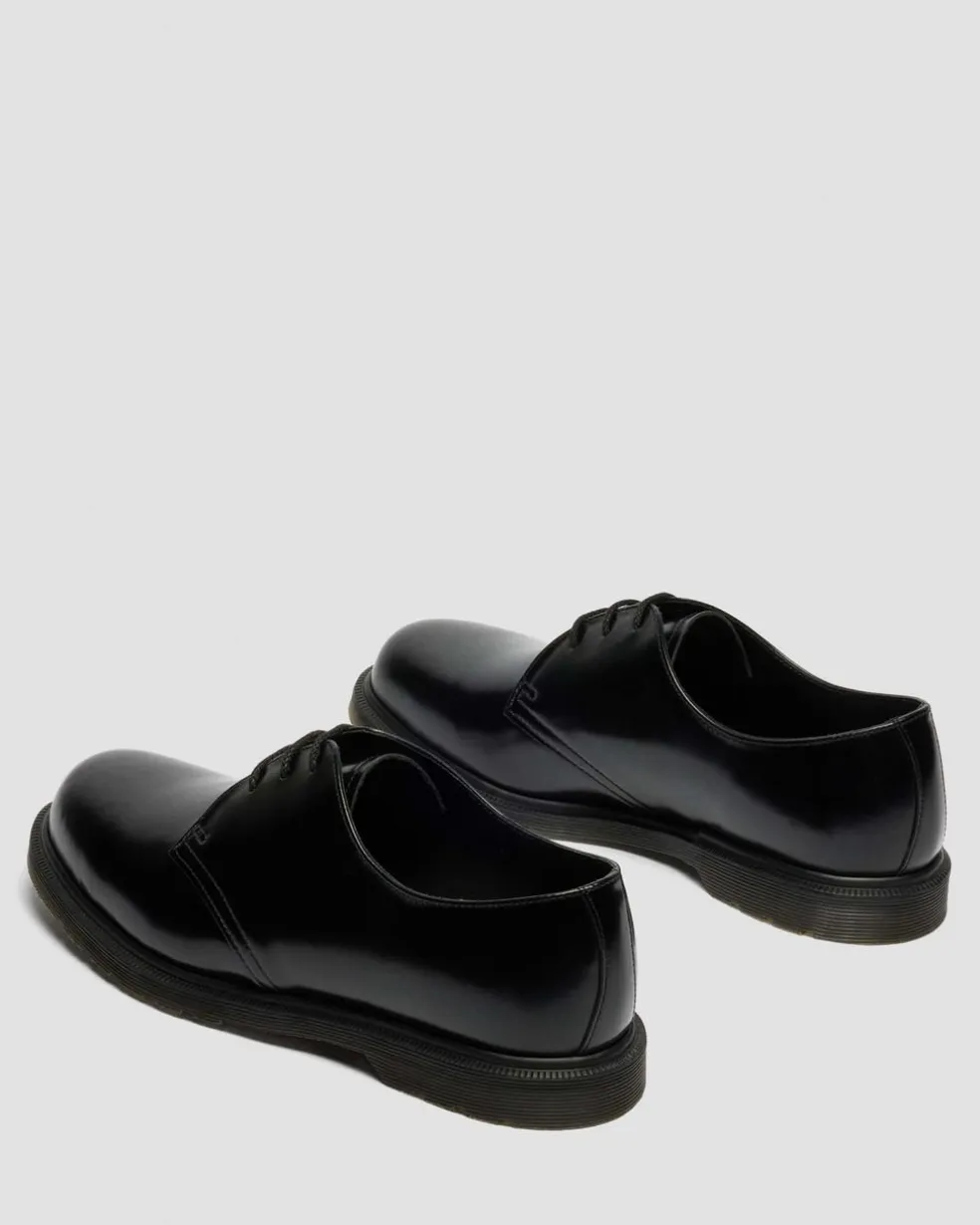 Mayfare Smooth Leather Shoes in Black