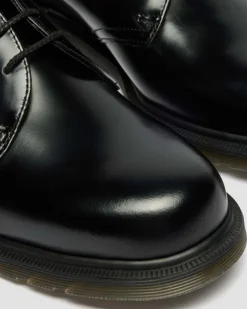 Mayfare Smooth Leather Shoes in Black