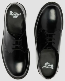 Mayfare Smooth Leather Shoes in Black