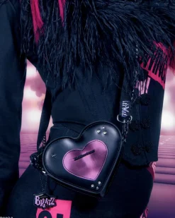 MICRO HEART BAG BRATZ in Leopard