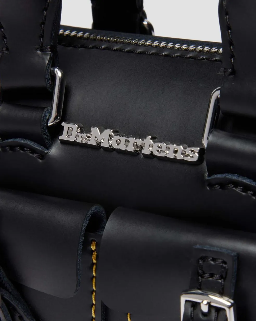 Mini Top Handle Bag in Black
