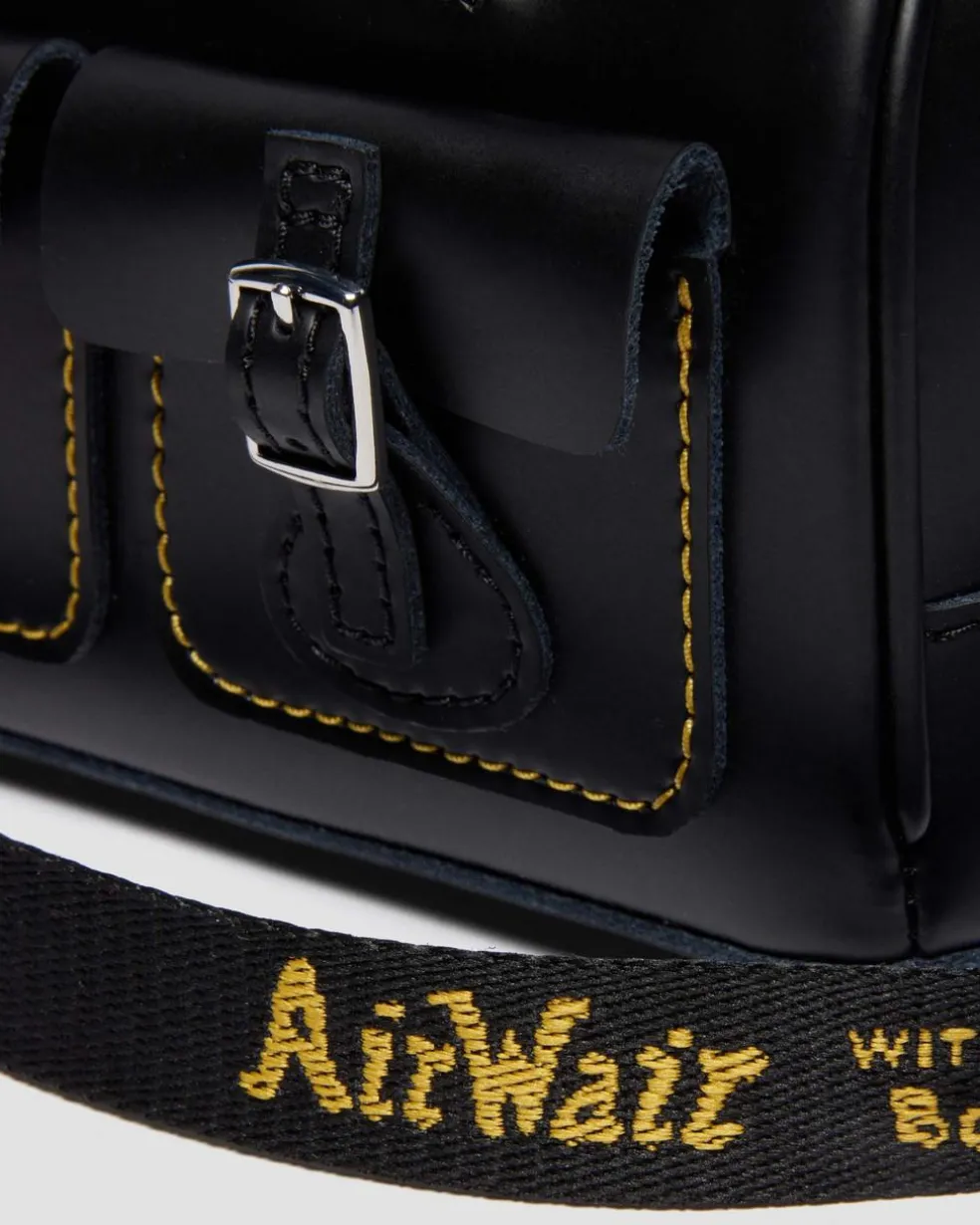 Mini Top Handle Bag in Black