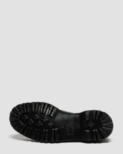 Penton Brogue Emboss Leather Loafers in Forest Green