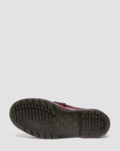 Penton Made In England Two-Tone Leather Loafers in Burgundy