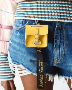 POUCH KEYRING in Dms Yellow