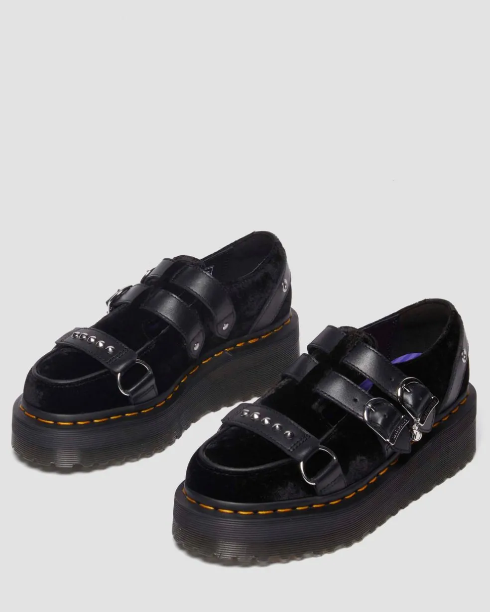 RAMSEY WEDNESDAY PLATFORM CREEPERS in Black