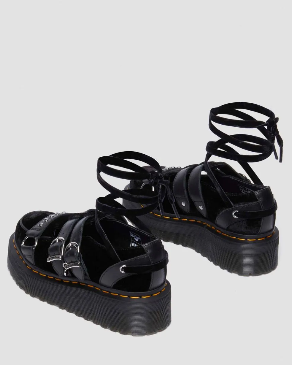 RAMSEY WEDNESDAY PLATFORM CREEPERS in Black