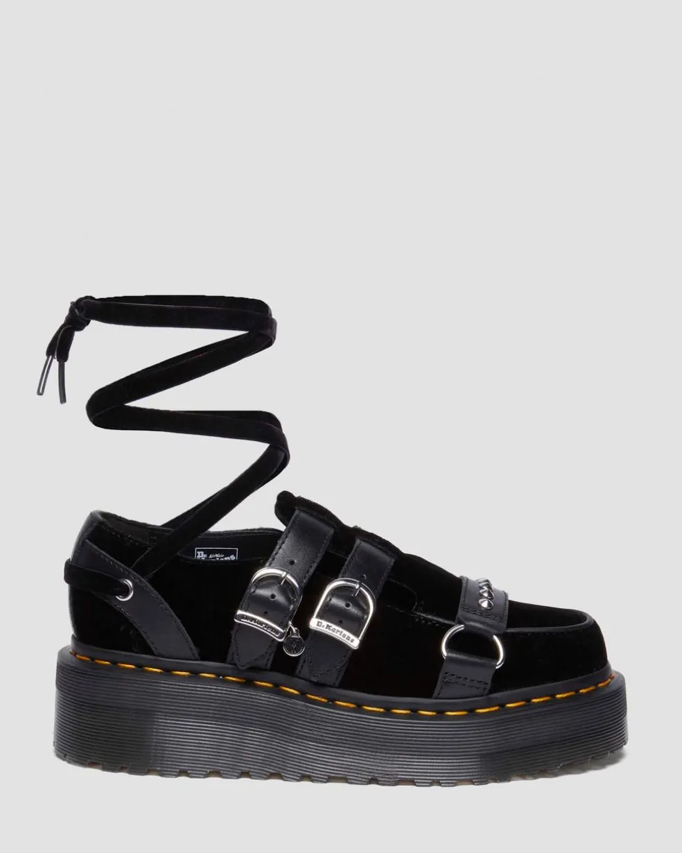 RAMSEY WEDNESDAY PLATFORM CREEPERS in Black