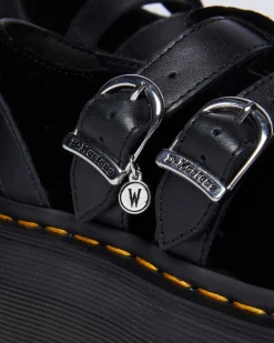 RAMSEY WEDNESDAY PLATFORM CREEPERS in Black