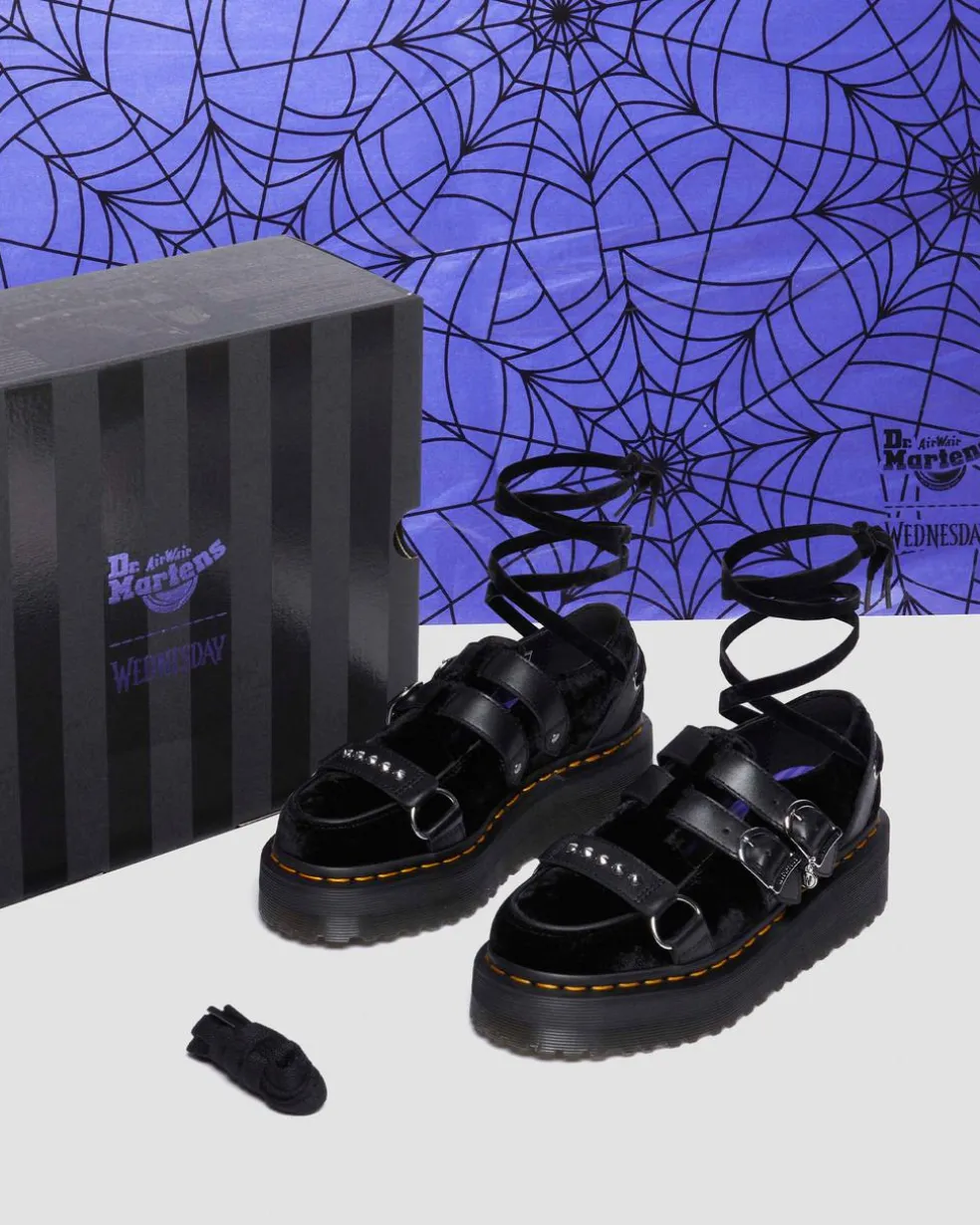 RAMSEY WEDNESDAY PLATFORM CREEPERS in Black